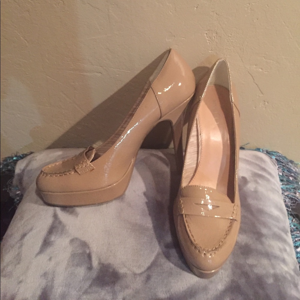COPY - Nude loafer heels